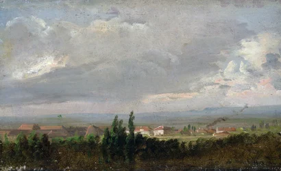 Gewitter in der Nähe von Dresden, 1830
